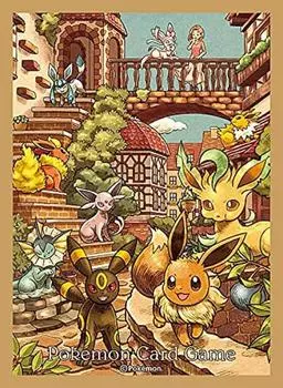 Pokemon Card Game Shield Enhancement Expansion Pack Eevee Heroes Eevee Set [Только колода/64 рукава]