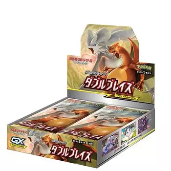 Pokemon Card Game Sun Moon Expansion Pack BOX & Double Blaze