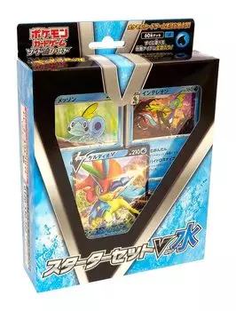 Pokemon Card Game Sword Shield Starter Set V Вода и