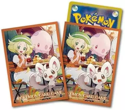 Pokemon Card Gym Limited Pokemon Card Game Deck Shield Bell (64 штуки)