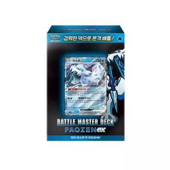 Pokemon Card Scarlet & Violet Battle Master Deck, популярная корейская игра