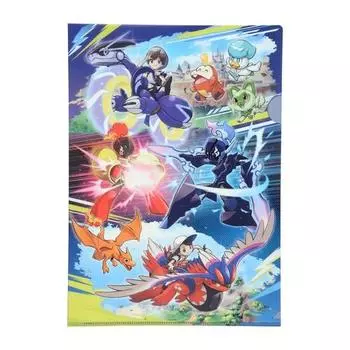 Pokemon Center A4 Clear File JOURNEY в Палдеа, 9949498875, Популярные покемоны в Корее
