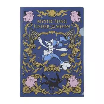 Pokemon Center A4 Clear File Pokemon Fairy Tale Nurirene, 8358041770, популярный покемон в Корее