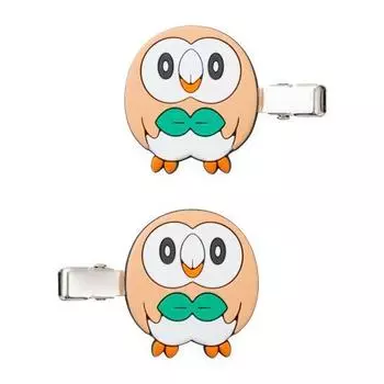 Pokemon Center Аксессуар для покемонов Bangs Clip 61 Black Owl, 7077920939, популярный покемон в Корее