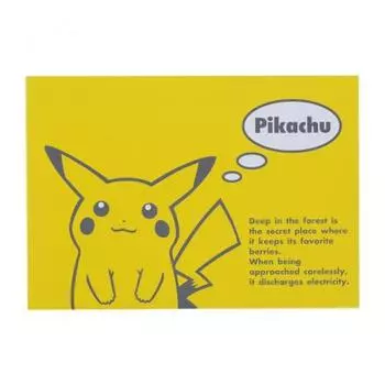 Pokemon Center B6 Notebook POKEMON CENTER25th Pikachu, 9275999994, популярный покемон в Корее