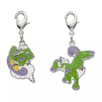 Pokemon Center National Encyclopedia Metal Charm 641 Toneros, 8601772163, Popular Pokemon in Korea