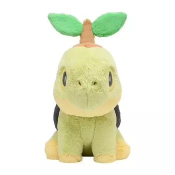 Pokemon Center Original Fluffy Hug Stuffed Toy Naetle 35 x 21 x 23 (H x W x D: cm)