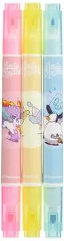 Pokemon Center Original Marker Pen Set of 3 HELLO PONYTA