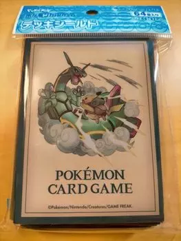 Pokemon Center Оригинальная карточная игра Pokemon Deck Shield PIKACHU ADVENTURE Rayquaza