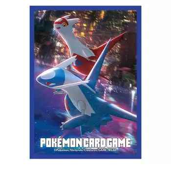 Pokemon Center Оригинальная карточная игра Pokemon Deck Shield Латиас Латиос Ночной вид
