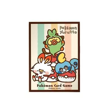 Pokemon Center Оригинальная колода карточной игры Pokemon Shield Pokemon Yurutto для отдыха с подушкой