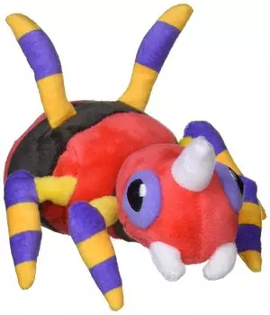 Pokemon Center Оригинальная мягкая игрушка Ariados Pokmon 16.5146(ВШГсм)