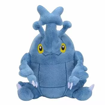 Pokemon Center Оригинальная мягкая игрушка Heracross Pokmon 151111(ВШГсм)