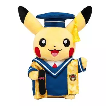 Pokemon Center Оригинальная плюшевая игрушка Monthly Pikachu 2016 Март 211610(ВШГсм)