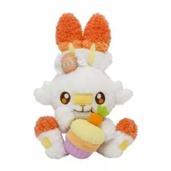 Pokemon Center Оригинальная плюшевая игрушка Pokemon Yum Yum Easter Hibunny