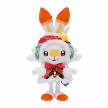 Pokemon Center Оригинальная плюшевая игрушка Рождественская страна чудес Hibunny Pokmon 211710(ВШГсм)