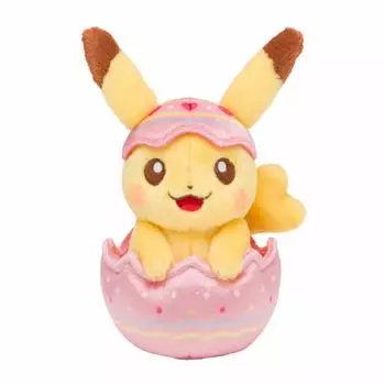 Pokemon Center Оригинальная плюшевая пасхальная корзинка с игровым яйцом Пикачу 2111,511(ВШГсм)