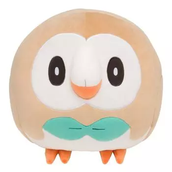 Pokemon Center Оригинальная пушистая круглая подушка Mokuro