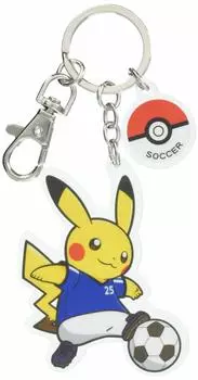 Pokemon Center Оригинальный акриловый брелок Pokemon SPORTS Футбол