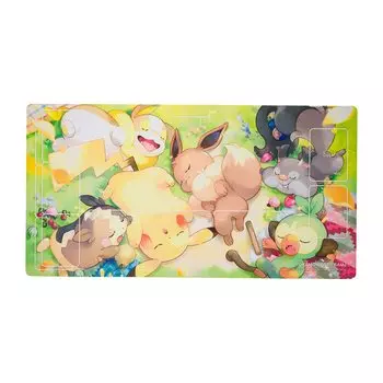 Pokemon Center Оригинальный коврик для карточной игры Pokemon Хорошая работа всем