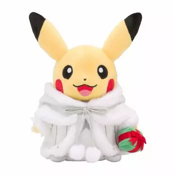 Pokemon Center Оригинальный плюшевый Пикачу Санта Морозный Рождественский Покемон 20.5x15.5x12.5(ВШГсм)
