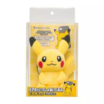Pokemon Center Оригинальный смартфон Мягкая игрушка Пикачу