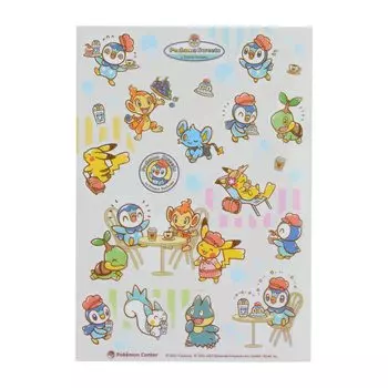 Pokemon Center Original PET Seal Pochama Sweets