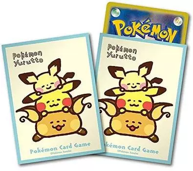 POKEMON Центр Оригинальная колода карточной игры Pokemon Shield Pokemon Yurutto Лежащий