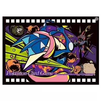 Pokemon Center Original Pokemon Card Game Deck Shield Premium Gross Midnight Agent -the cinema- Gekkouga