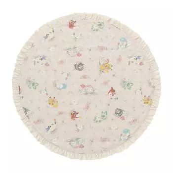 Pokemon Center Original Ruffled Picnic Rug Easter Egg Hunt Pikachu s