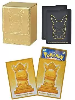 Pokemon Center Osaka DX Limited Pikachu Flip Deck Case 64 Deck Shields Pokemon Card Game Billiken-san