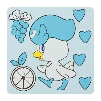 Pokemon Center Rubber Coaster Kuwax, 8279310632, популярный покемон в Корее