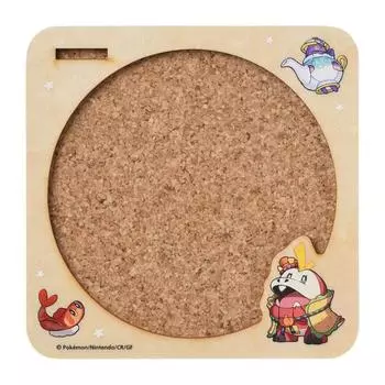 Pokemon Center Wood Coaster Paldea Spooky Halloween Tteogeo & Takakyu, 9275975122, Popular Pokemon in Korea