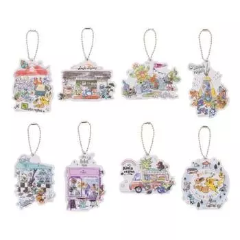 POKEMON Центр Акриловая Коллекция Шармов Pokemon World Market, 6089207635, Популярные Покемоны в Корее