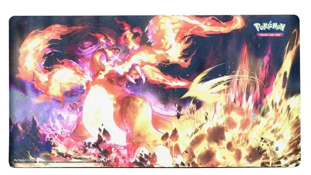 Pokemon Charizard Vmax Playmat Ultra Premium Collection - - - красный