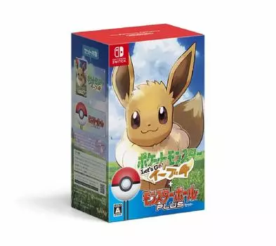 Pokemon Eevee Monster Ball Plus Set Switch Поехали! -