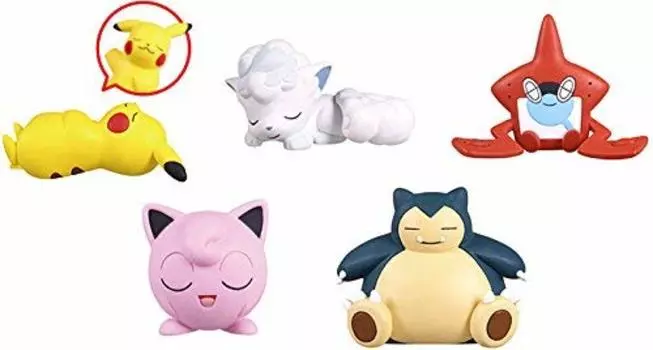 Pokemon Good Night Friends Sun Moon 2 типа набор и [5 (полный полный)]