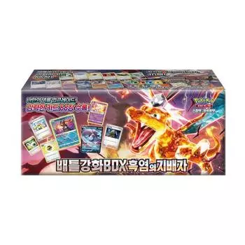 POKEMON Карточная игра Scarlet & Violet Battle Enhancement BOX «Правитель Черного Пламени», 9219865351, популярный покемон в Корее