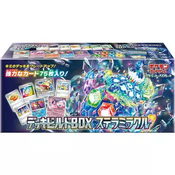 POKEMON Карточная игра Scarlet & Violet Deck Build Box Stellar Miracle sv7 TCG ЯПОНИЯ