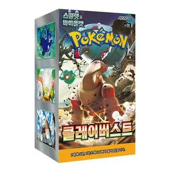 POKEMON Карточная игра Scarlet & Violet Expansion Pack «Clayburst», 8696035372, популярный покемон в Корее