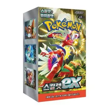 POKEMON Карточная игра Scarlet & Violet Expansion Pack «Scarlett EX», 8237637203, популярный покемон в Корее