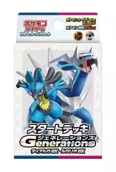 Карточная игра Pokemon Scarlet & Violet Стартовая колода Поколения Dialga EX/Lucario EX