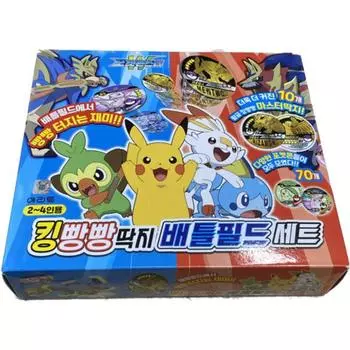 Pokemon King Bbang Bbang Tak Battlefield Set Tak, популярные корейские игрушки для малышей