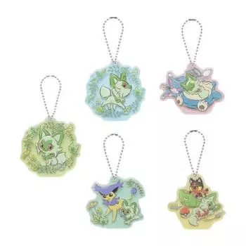 POKEMON Коллекция акриловых подвесок Center! Няня! Наоха! (случайный продукт), 8670416773, Популярные покемоны в Корее