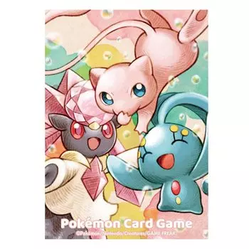POKEMON Колода карт для карточной игры Mew Manaphy Diancie & & розовый