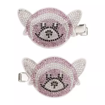 POKEMON Оригинальный аксессуар для покемонов в центре25NICOLE Sparkling Bangs Clip Nuikoguma