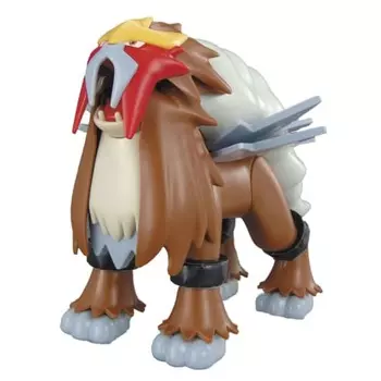 Pokemon plastic model collection No.11 Select series Entei color-coded plastic model (new package version)