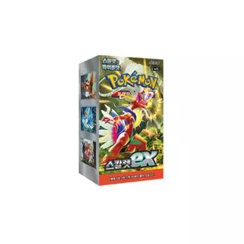 Pokemon Pokemon Card Scarlet Violet Expansion Pack, популярная корейская игра