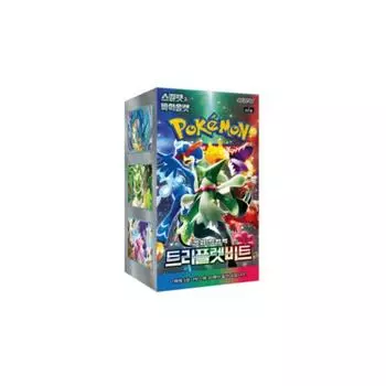 Pokemon Pokemon Card Scarlet Violet Expansion Pack, популярная корейская игра