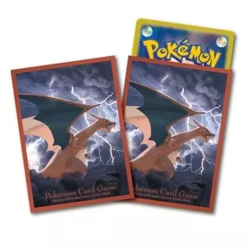 Pokemon Pokemon Center Оригинальные чехлы для колоды TCG 65 предметов Dark Fight Charizard